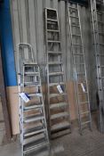 Folding Alloy Stepladder