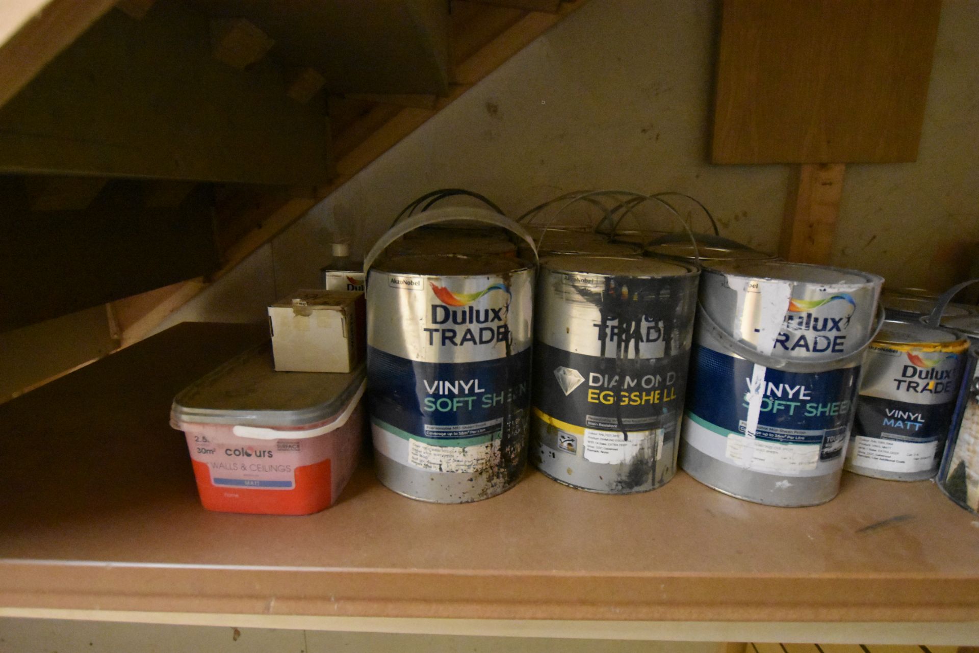 Assorted Paints, as set out on shelf (all contents - Image 4 of 4