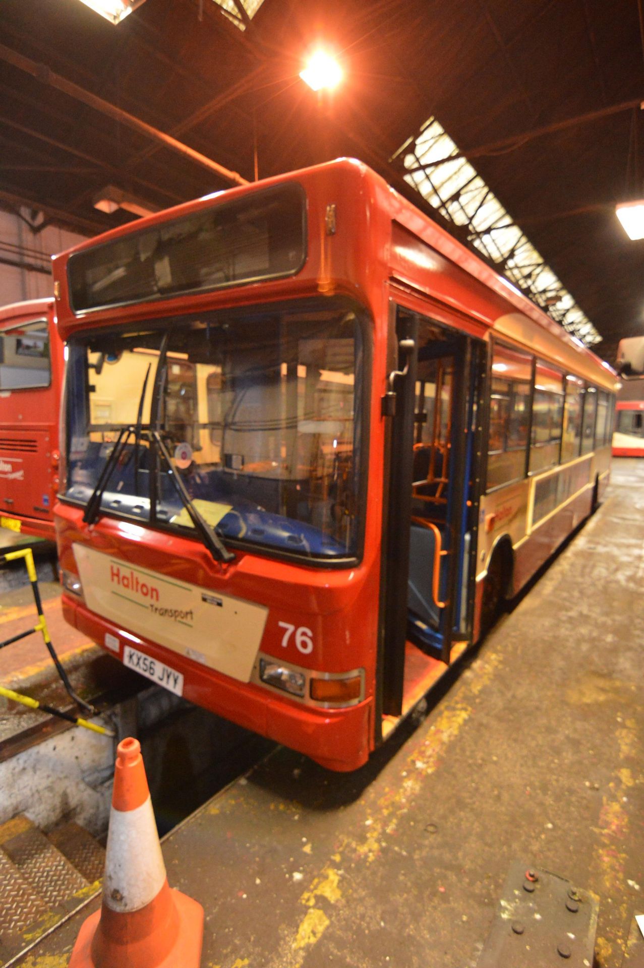 Alexander Dennis DART SINGLE DECK BUS, registration no. KX56 JYY, date first registered 13/11/