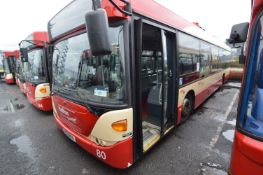 Scania OMNI CITY SINGLE DECK BUS, registration no. MIG 8163, date first registered 03/03/2009, hub