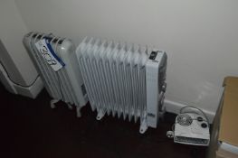 Three Electric Heaters