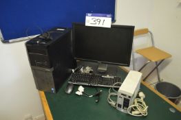 Dell Optiplex 960 Intel Core vPro 2 Personal Computer (hard disk removed), with flat screen monitor,