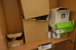 Assorted Office Requisites, including printer toners, box files and suspension files