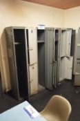 Seven Personnel Lockers (no keys)