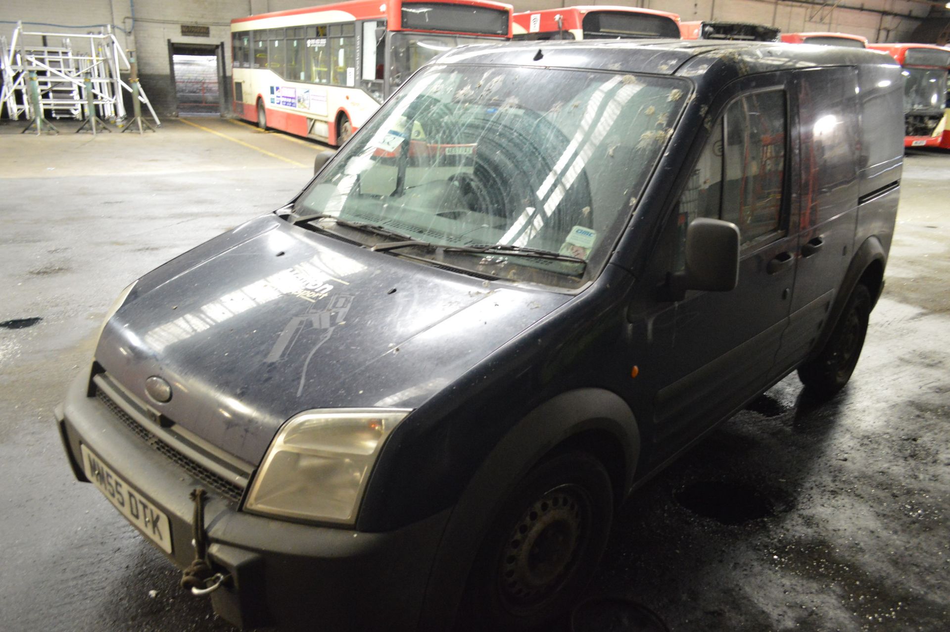 Ford TRANSIT CONNECT L200 TD SWB PANEL VAN, registration no. MM55 DTK, date first registered 28/11/ - Image 2 of 3