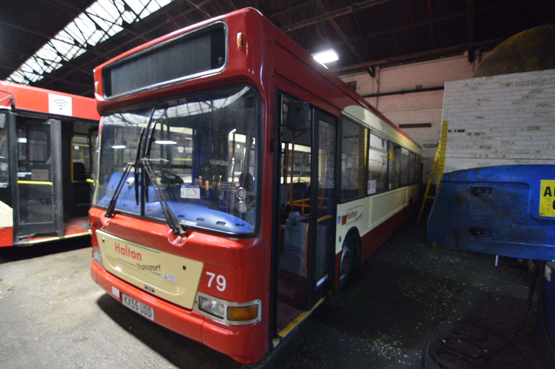 Alexander Dennis DART SINGLE DECK BUS, registration no. KX55 UDD, date first registered 17/11/