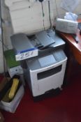 Lexmark MX611de Photocopier, with Brother printer