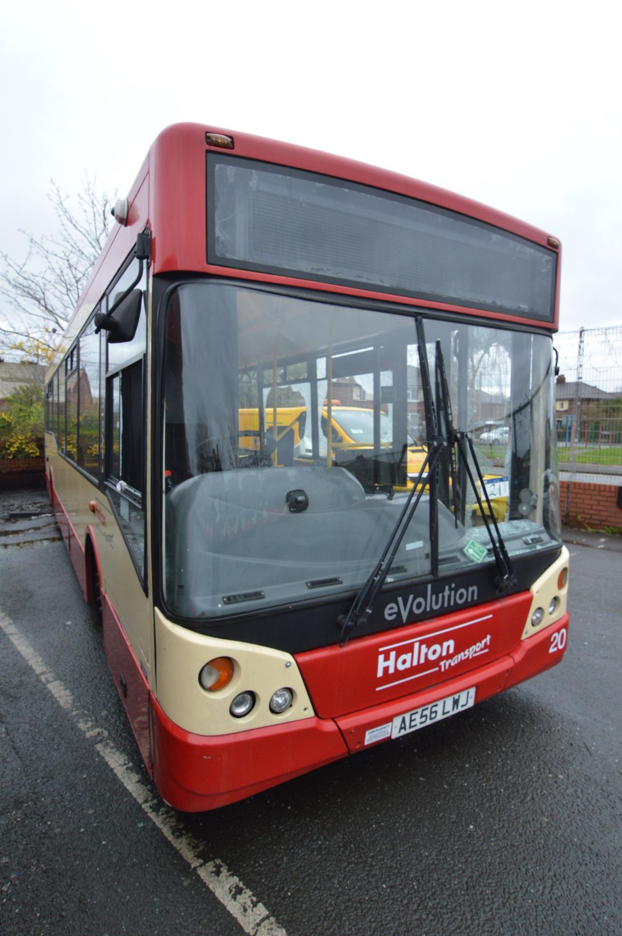 Dennis ENVIRO 200 SINGLE DECK BUS, registration no. AE56 LWJ, date first registered 28/09/2006,