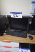 Flat Screen Monitor, with keyboard and mouse