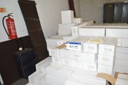 Quantity of Branded Thermal Printed Rolls, as set out in boxes in one area