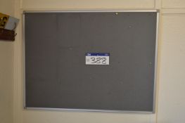 Two Notice Boards
