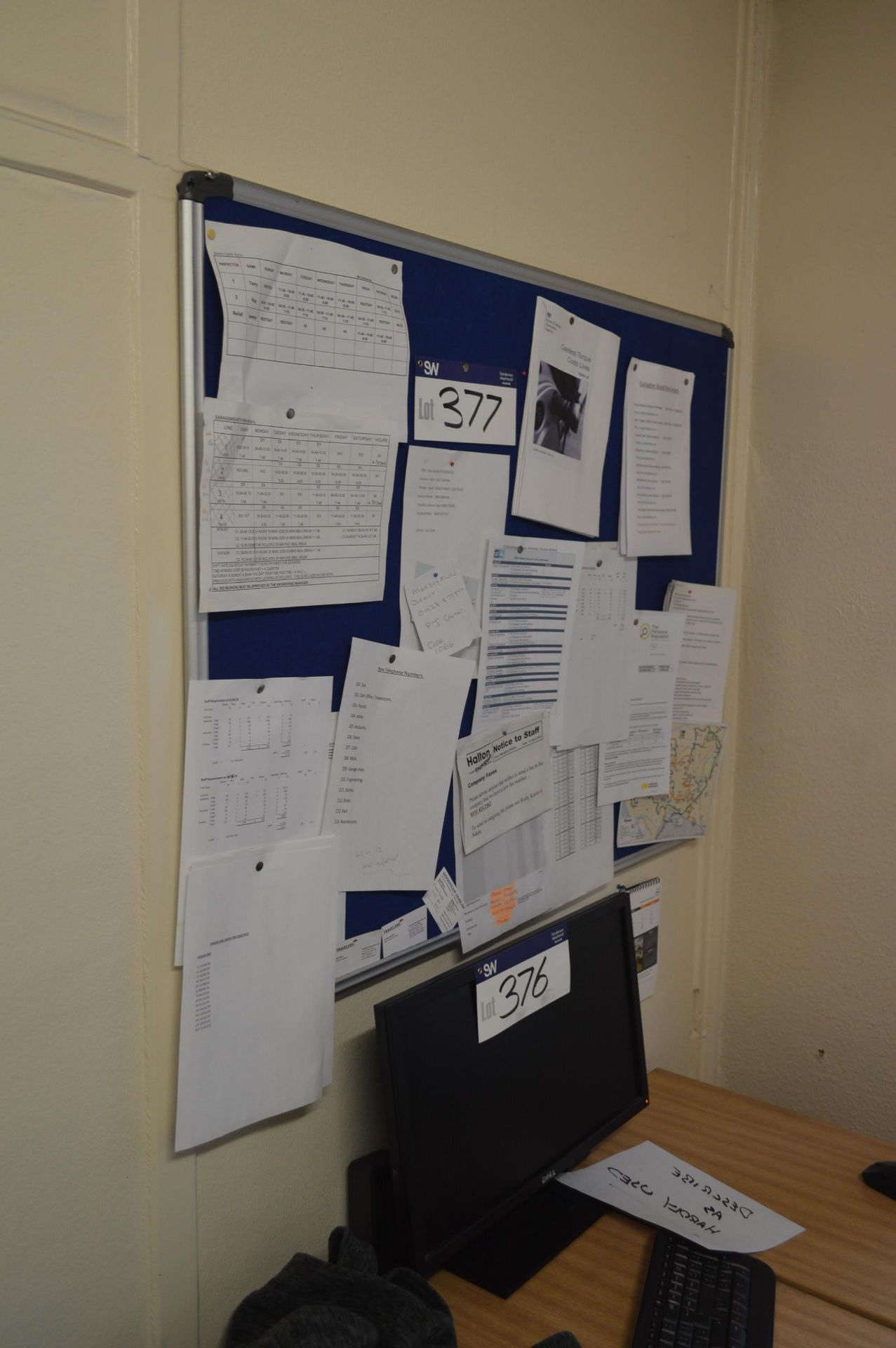 Two Notice Boards