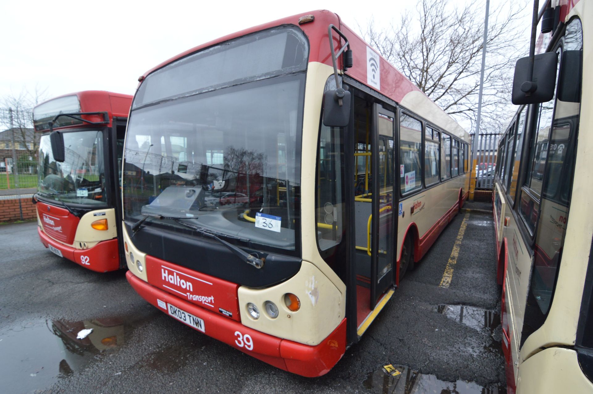 Dennis SUPER DART SINGLE DECK BUS, registration no. DK03 TNN, date first registered 28/03/2003,