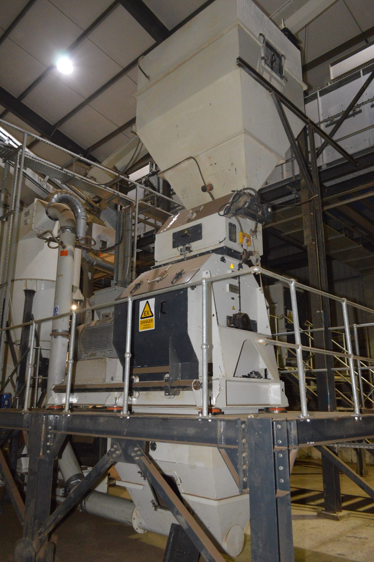 Feedtech GHM 1250 HAMMER MILL GRINDER, serial no. - Image 2 of 13