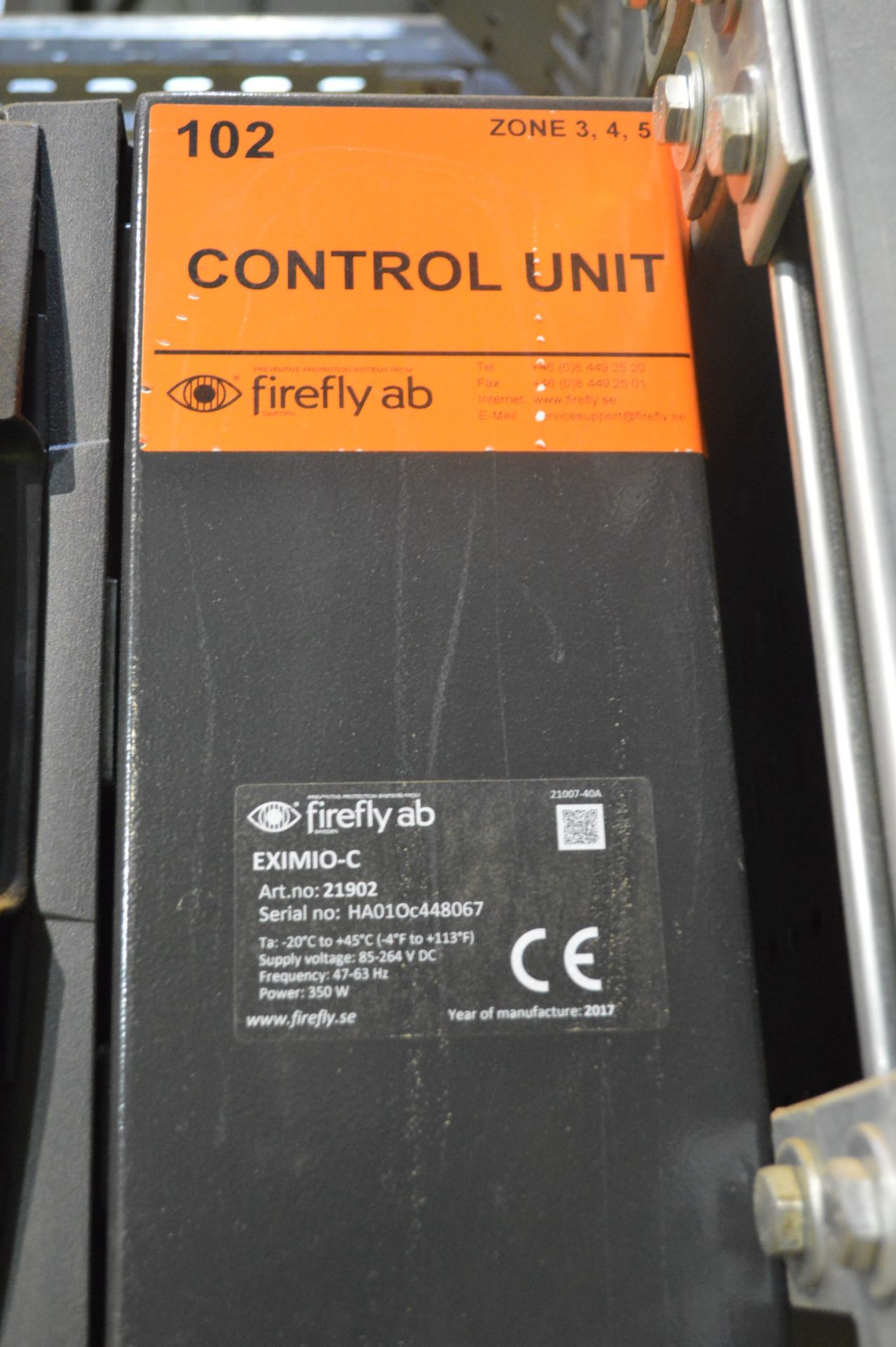 Firefly AB Preventative Protection System, with Ex - Image 5 of 9