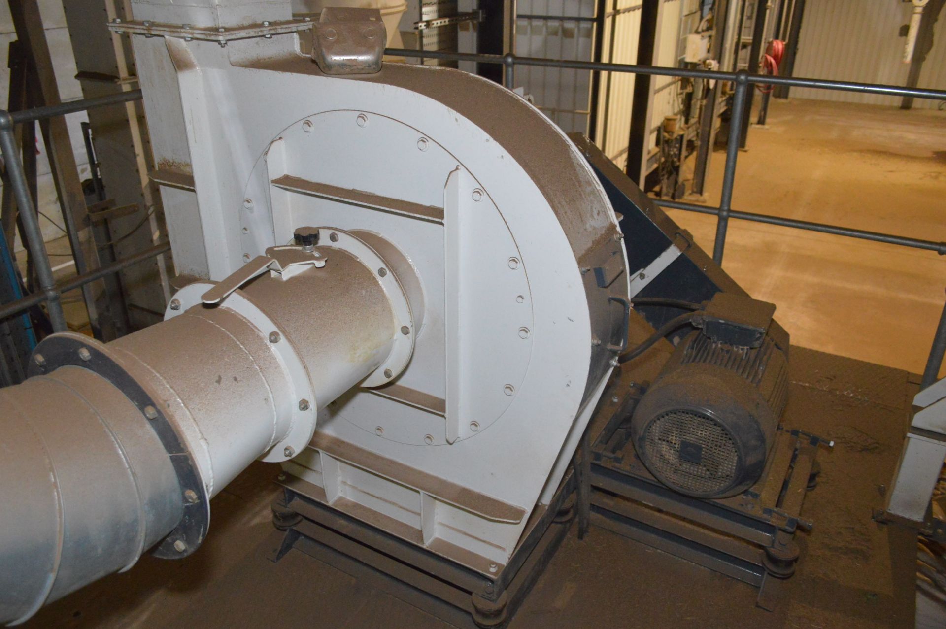 Feedtech 6500m3/h Steel Cased Centrifugal Fan, ser - Image 2 of 3