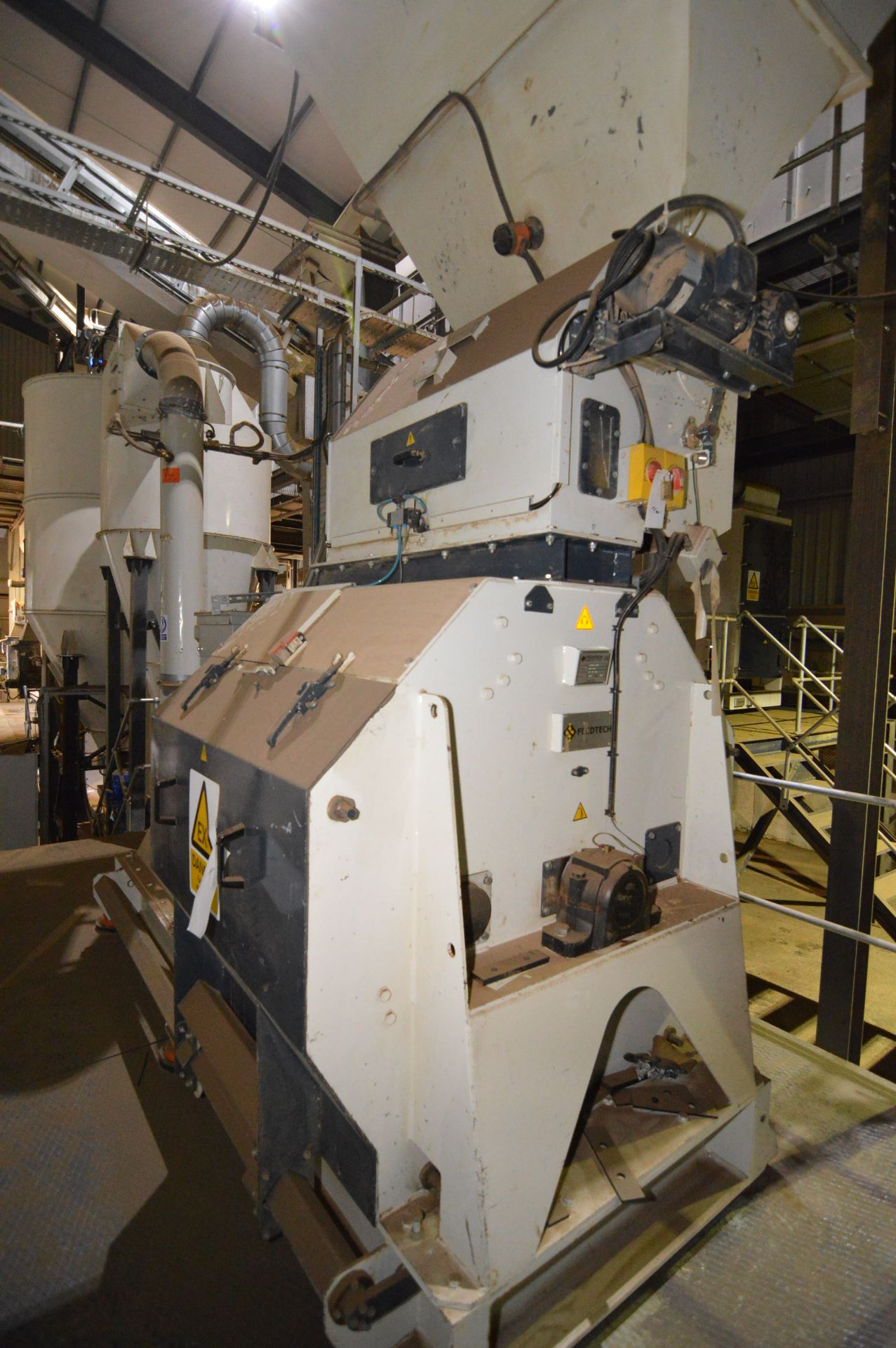 Feedtech GHM 1250 HAMMER MILL GRINDER, serial no. - Image 4 of 13