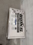 Four Boxes of Binks Disposable Spray Booth Filters