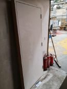 Fire Door & Door Frame (LOT LOCATED AT 8 WHITEHOUS