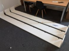 Three Wooden Shelves, 3100mm x 300mm (LOT LOCATED