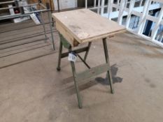 Steel Framed Workbench (on first floor) (LOT LOCAT