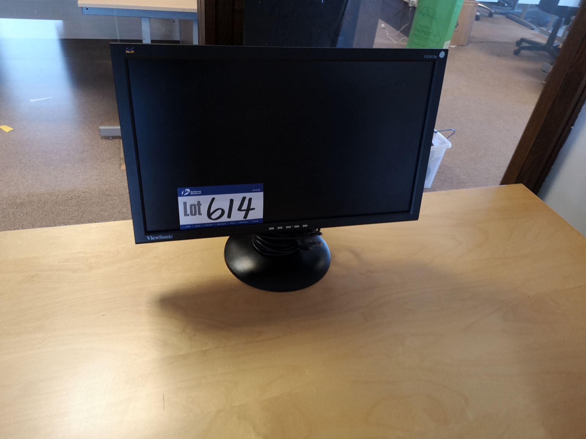 ViewSonic VA2013W Monitor (LOT LOCATED AT 153 LEED