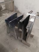 Four Various Painting Trestles (LOT LOCATED AT 8 W