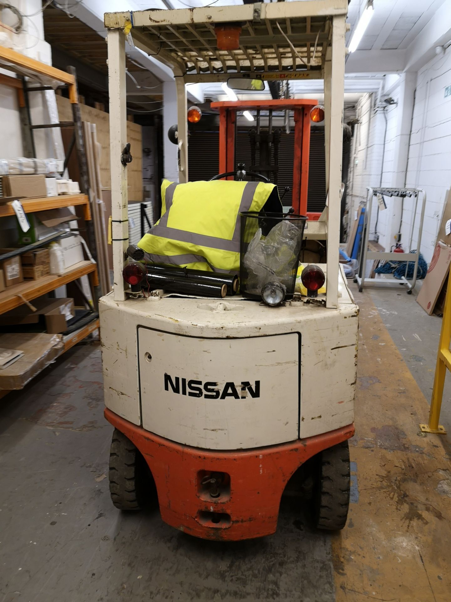 Nissan UBO2L200 Single Mast Electric Forklift BT R - Image 2 of 5