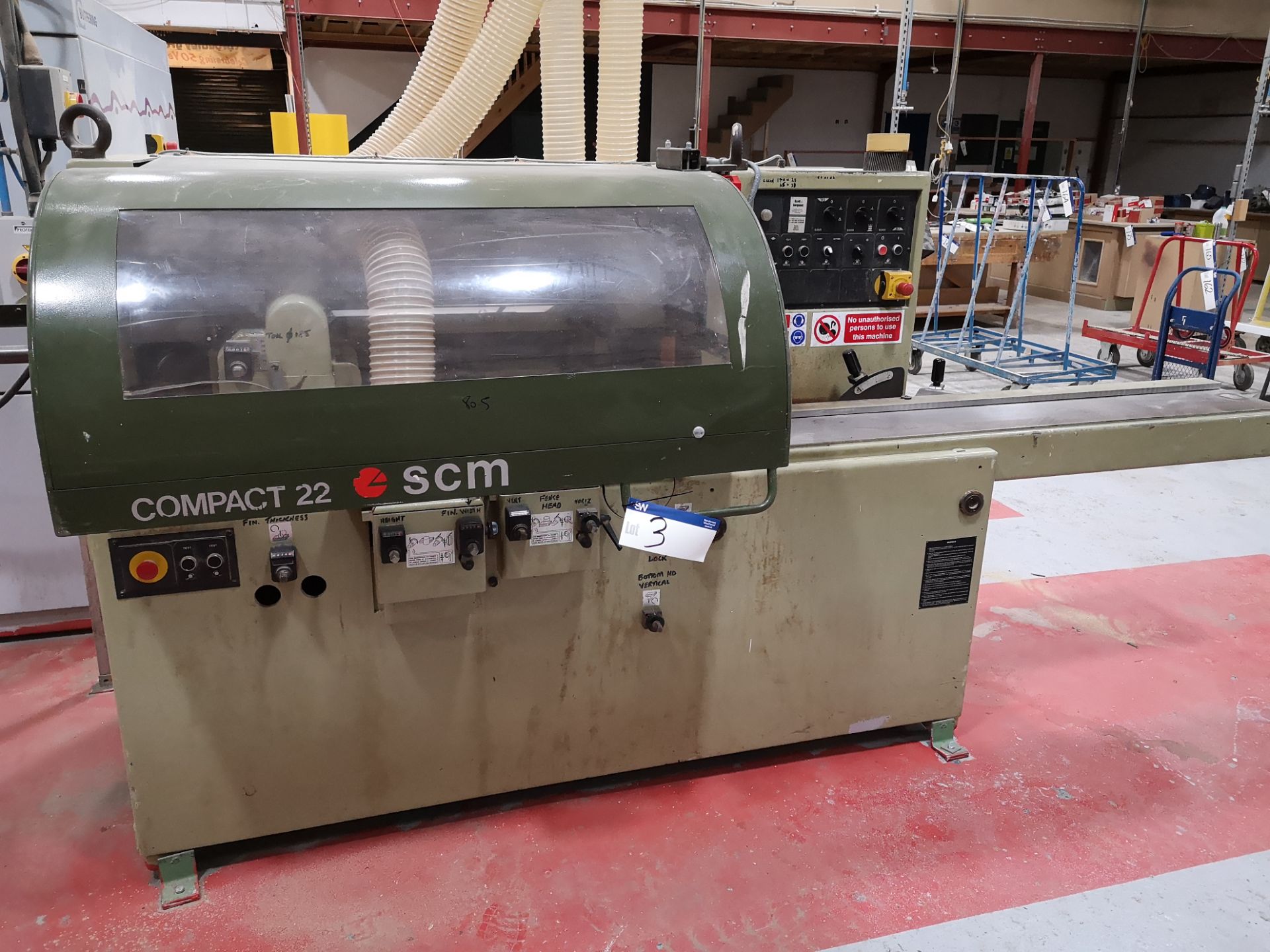 SCM Compact 22 Five Head Moulder, serial no. AB468