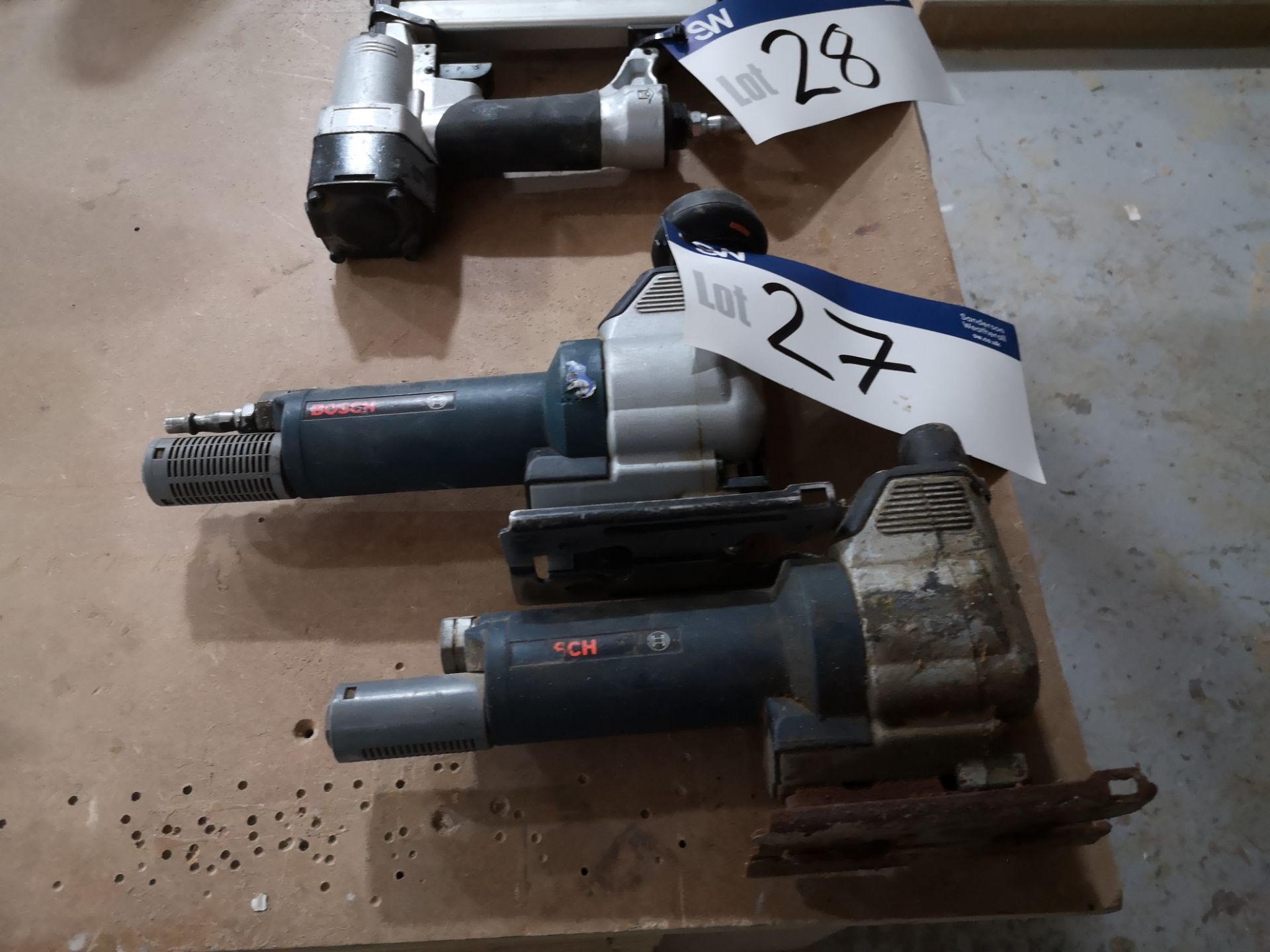 Two Bosch Pneumatic Jigsaws (LOT LOCATED AT 8 WHIT