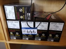 Five Boxes of Brother TN2220 Toner Cartridges (LOT