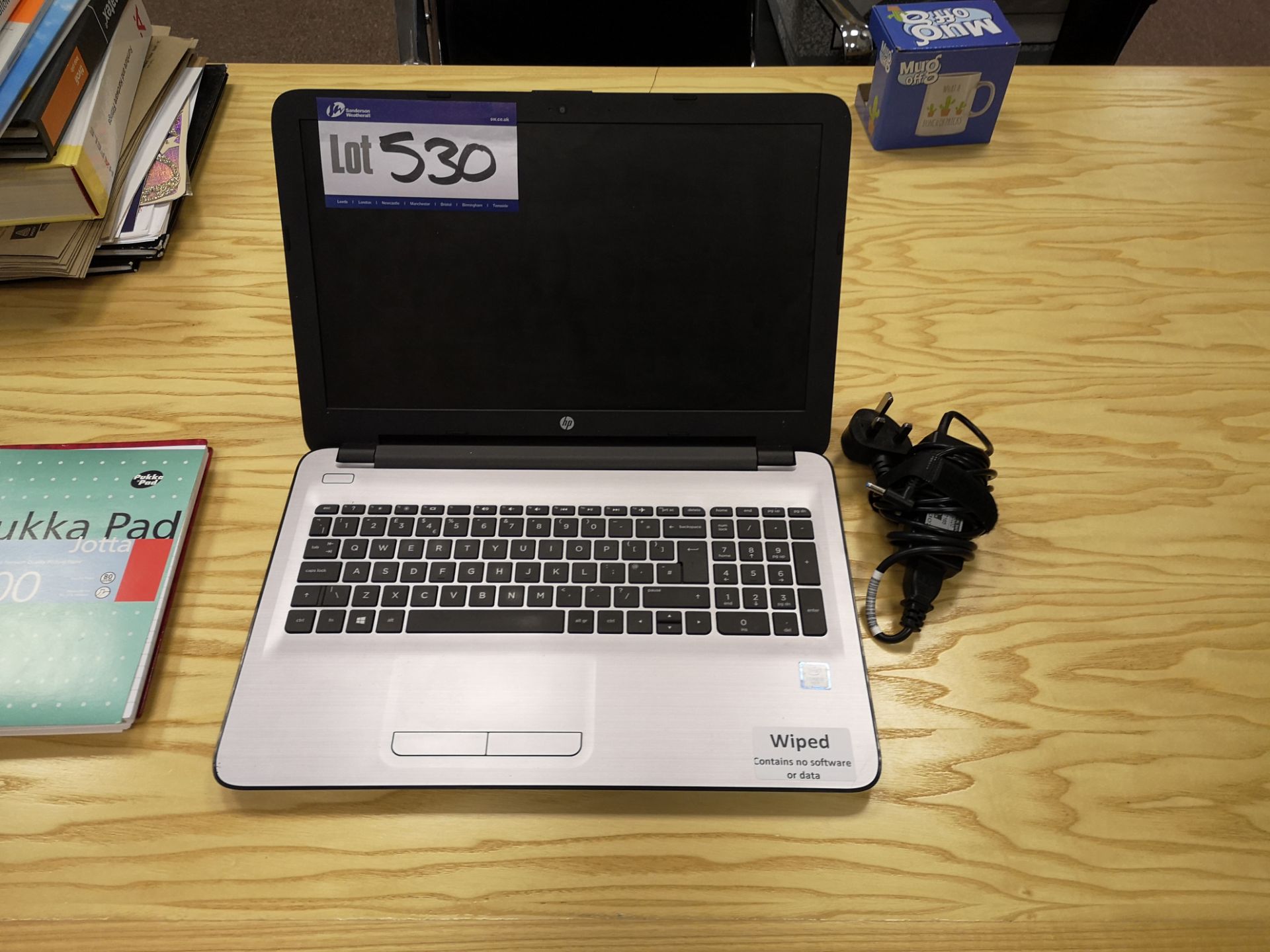 HP Z50 G5 Laptop (data on hard drive erased), with