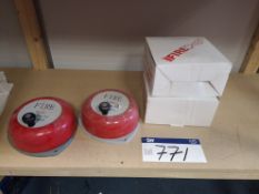 Four Manual Fire Alarm Bells (LOT LOCATED AT 153 L