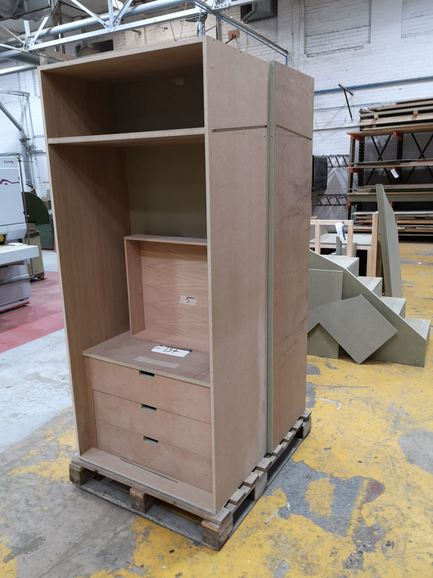 Two Wardrobes, Work-in-Progress (LOT LOCATED AT 8