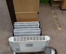 Three Various Floor Heaters (LOT LOCATED AT 153 LE