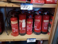 Quantity of Foam Fire Extinguishers, as set out on