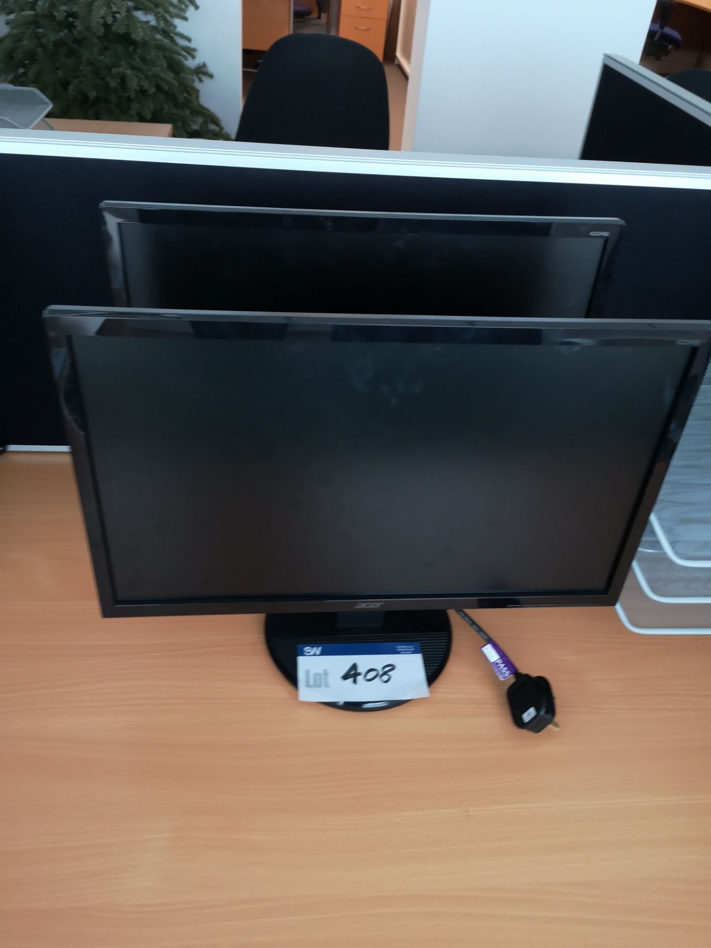 Two Acer K22HQL Monitors (LOT LOCATED AT 8 WHITEHO