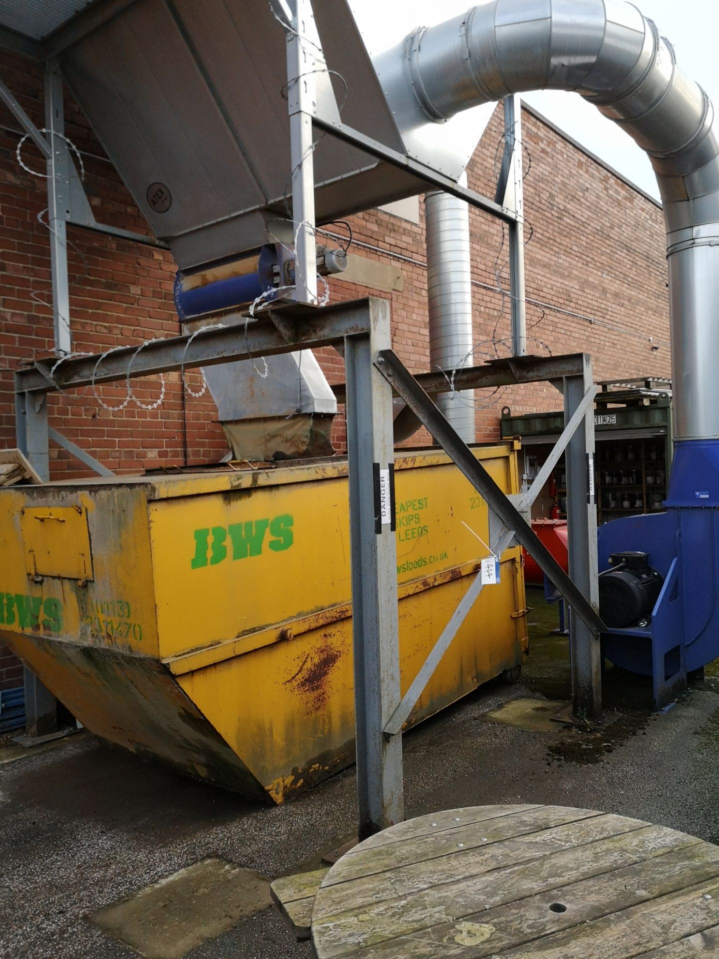 DCS Atex Galvanised Steel Dust Extraction System c - Image 2 of 7