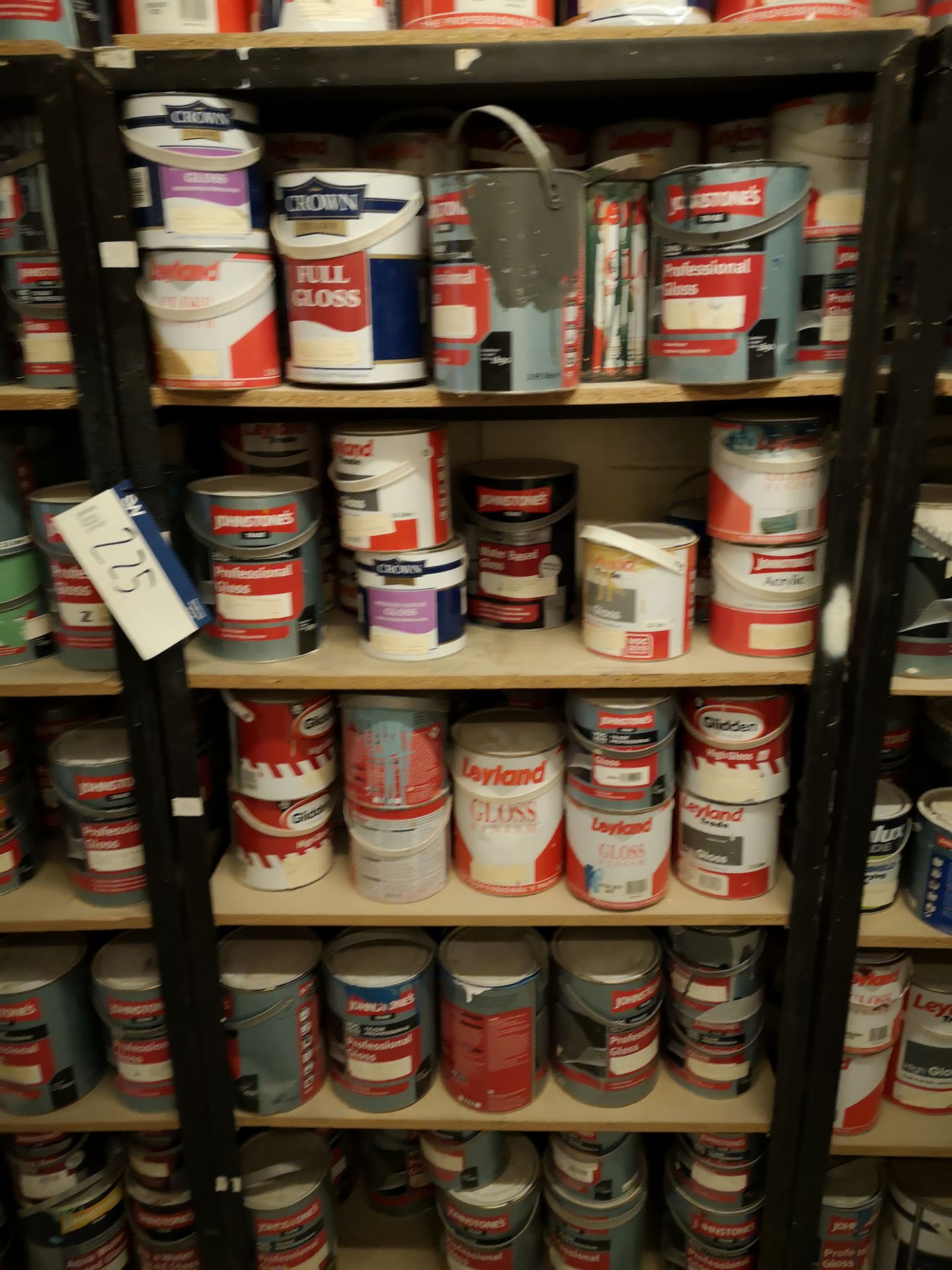 Contents to Nine Bays of Shelving, including paint - Image 6 of 10