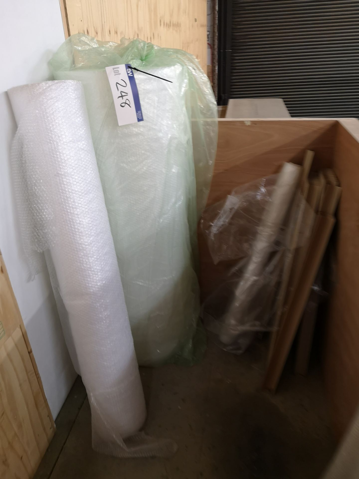 Quantity of Packing Supplies, including bubble wra