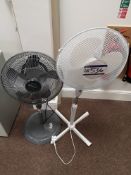 Two Upright Fans (LOT LOCATED AT 153 LEEDS ROAD, G