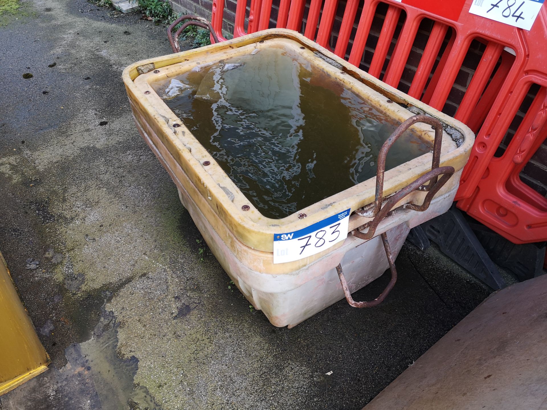 Three Plasterers Tubs (LOT LOCATED AT 153 LEEDS RO