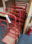 Five Mobile Fire Extinguisher Stands (LOT LOCATED