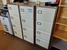 Three Four Drawer Filing Cabinets (LOT LOCATED AT