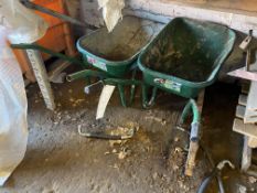 Two Wheelbarrows