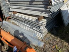 15 Solid Shuttering Fence Panels, each approx. 2.1