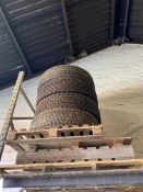 Four 315/ 80 22.5 Tyres