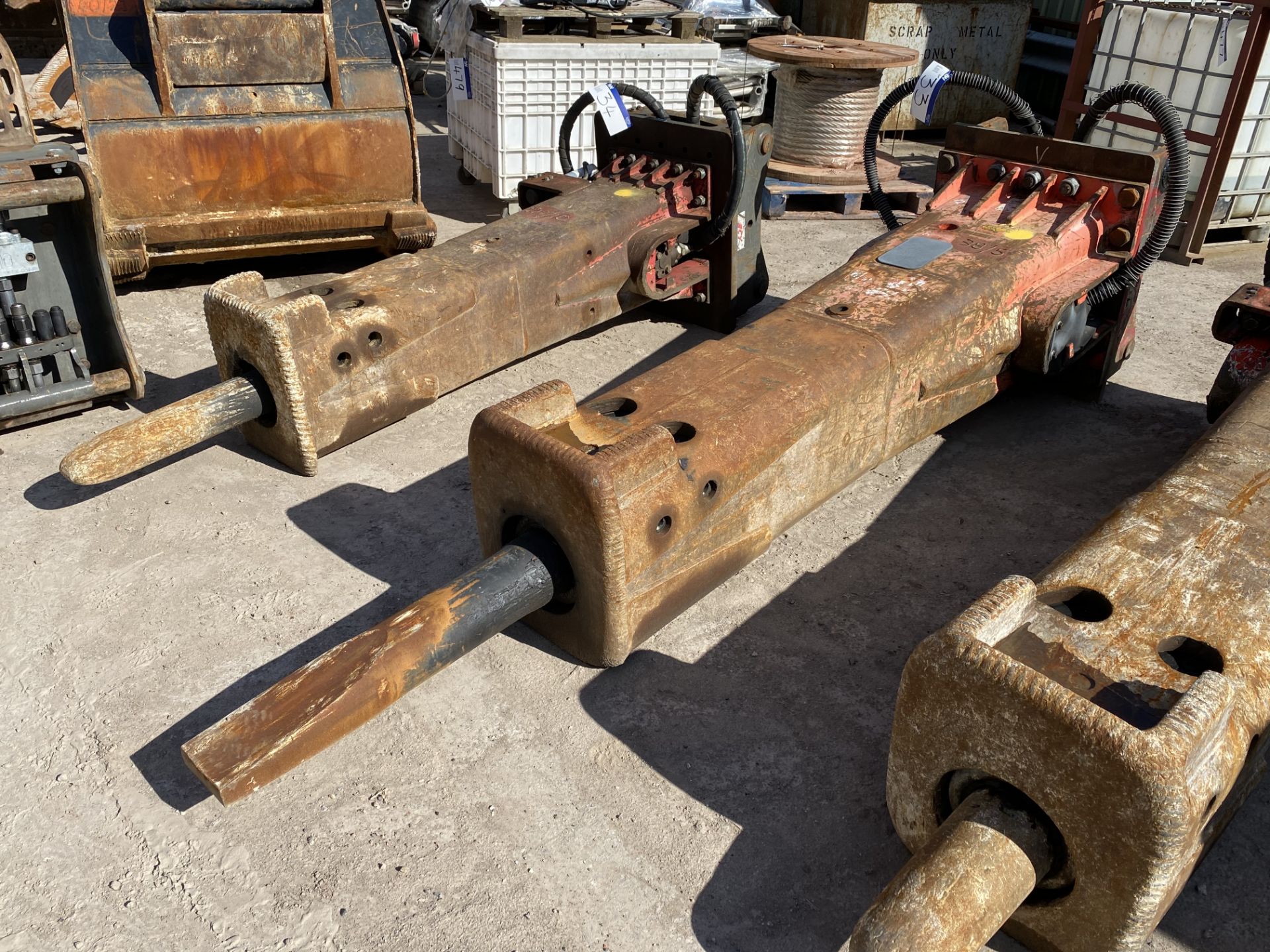 Rammer G90 3 tonne HYDRAULIC HAMMER, serial no. 38