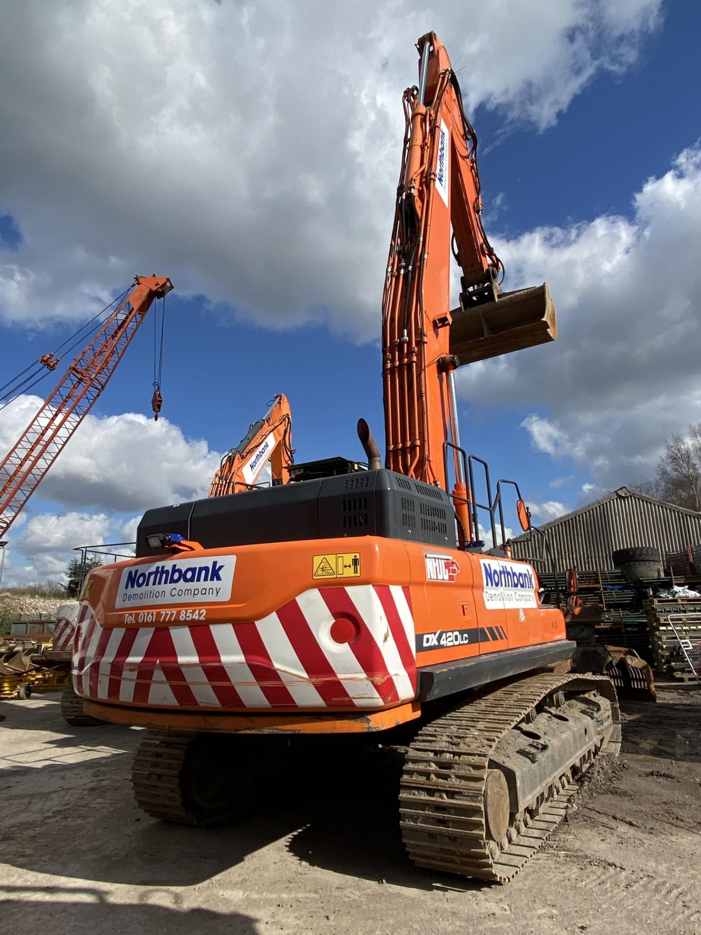 Doosan DX420LC-3 CRAWLER EXCAVATOR, PIN. DWGCECALA - Image 3 of 6