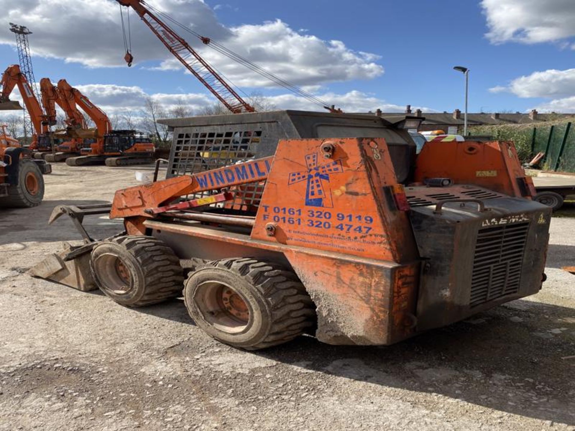 Daewoo DSL802 SKID STEER LOADER, serial no. AF-003 - Image 3 of 7